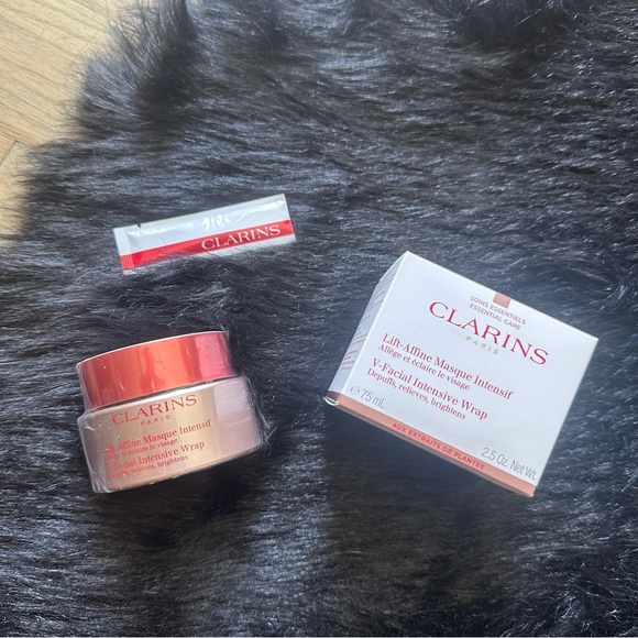Clarins Other - Clarins V-Facial Intensive Wrap De-Puffing Facial Mask - 2.5oz - 75ml - NIB